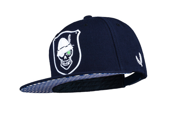 SNAPBACK DIE BLAUKARIERTE / STICK WEISS